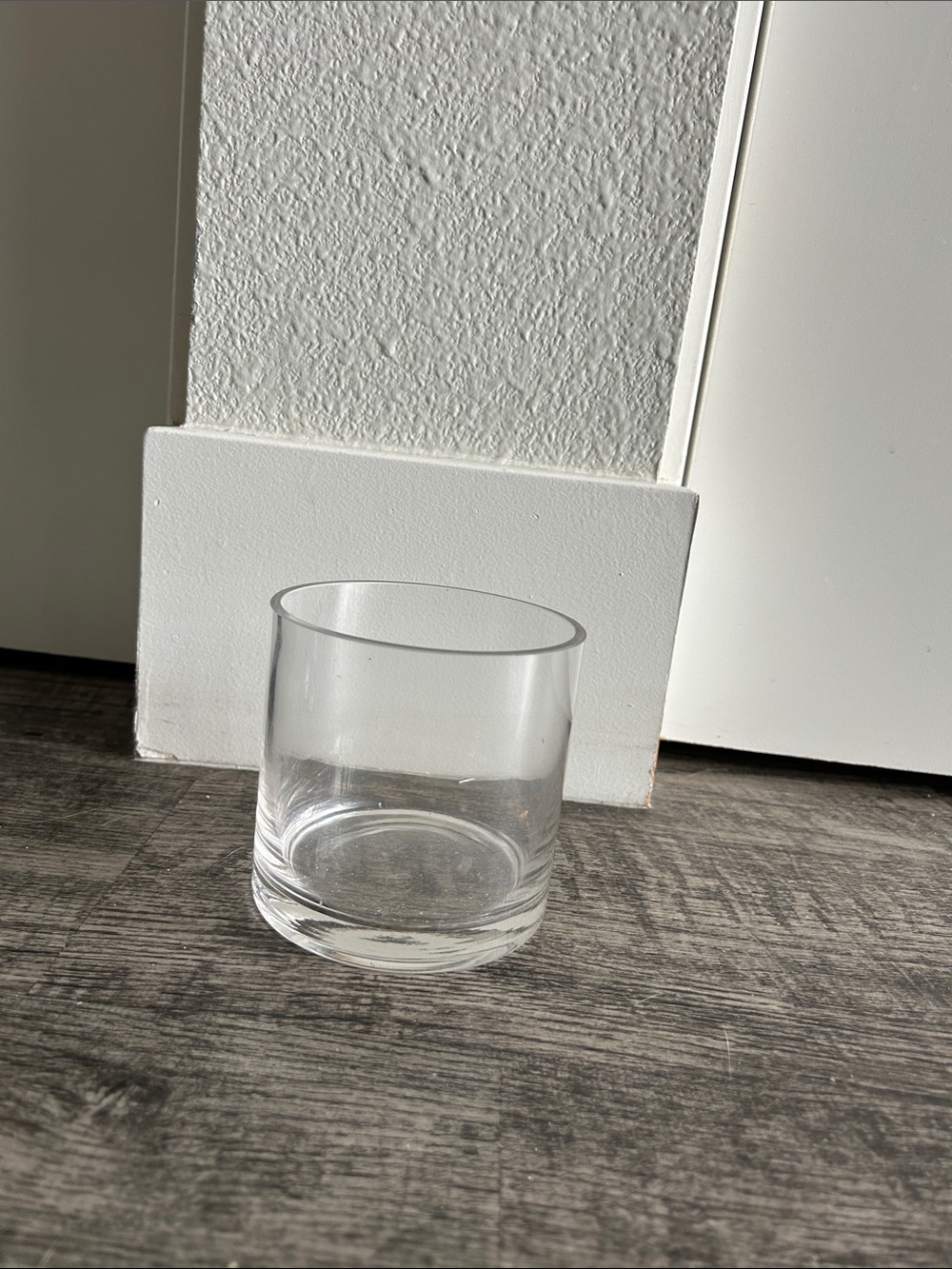 Clear Glass Tumbler - Classic Transparent Drinking Glass